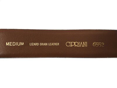 Cipriani Lizard Grain Leather Women display picture 2