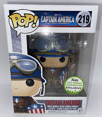 FUNKO POP WWII CAPTAIN AMERICA STEVE ROGERS 219 AUTHENTIC FUNKO POP WWII CAPTAIN AMERICA STEVE ROGERS 219 AUTHENTIC