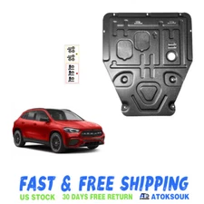 Thick Engine Splash Shield For Benz A250 2019-2022 Front Engine Guard Hard