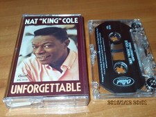 Unforgettable By Nat King Cole Cassette 1984 Capitol