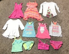 Girl  s-Size 5/6-Swimsuits, Dresses, Shirts Lot of 11 