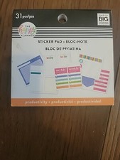 Happy Planner Sticker Pad Productivity 31 Pcs. New Me  My Big Ideas Ptsp-21