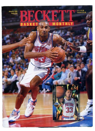 1995 Basketball Classic Grant Hill Detroit Pistons #3 | eBay