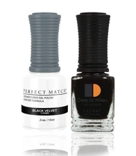 LeChat Perfect Match UV Gel + Nail Polish - PMS30 Black Velvet