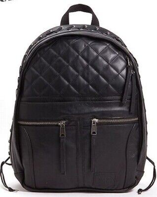 Eastpak Jean Paul Gaultier Biker Backpack Black Leather Eastpak Jean Paul Gaultier Biker Backpack Black Leather