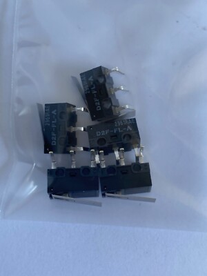 5 Omron Electronic Components D2F-FL-A Microswitch