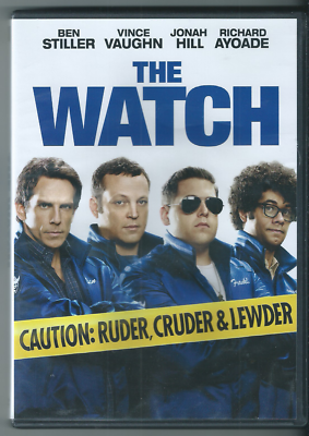 🔥 The Watch (DVD, 2012, Ben Stiller, Vince Vaughn, Jonah