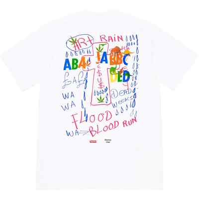 Supreme x Martine Rose Lee Scratch Perry Tee Black White