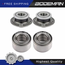 2 Front Wheel Hub Bearing + 2 Rear Wheel Bearing for 1997-2001 Cadillac Catera