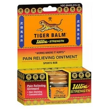 Tiger Balm Ultra Strength Pain Relieving Ointment  18 Grams