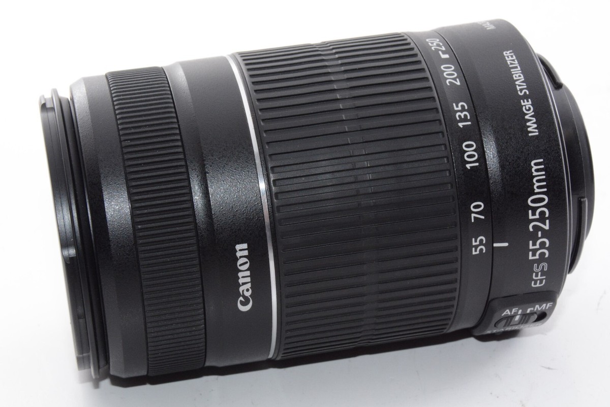 N.MINT] Canon EF-S 55-250mm F/4-5.6 IS II Zoom Lens From JAPAN
