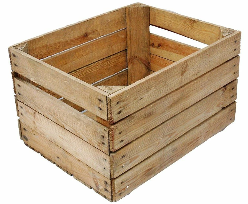 APPLE CRATES - CHOOSE YOUR QTY - RUSTIC & VINTAGE Wooden Boxes - FREE Delivery - Image 4 of 4