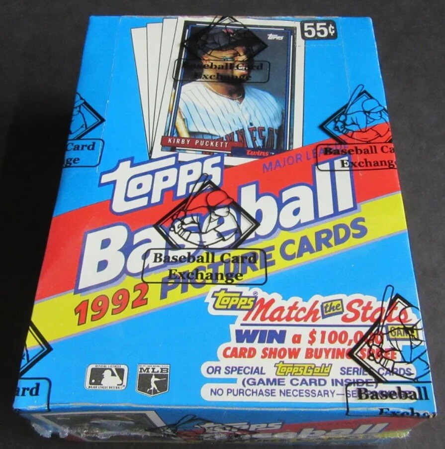 1992 Topps Baseball Card Singles (#1-199)