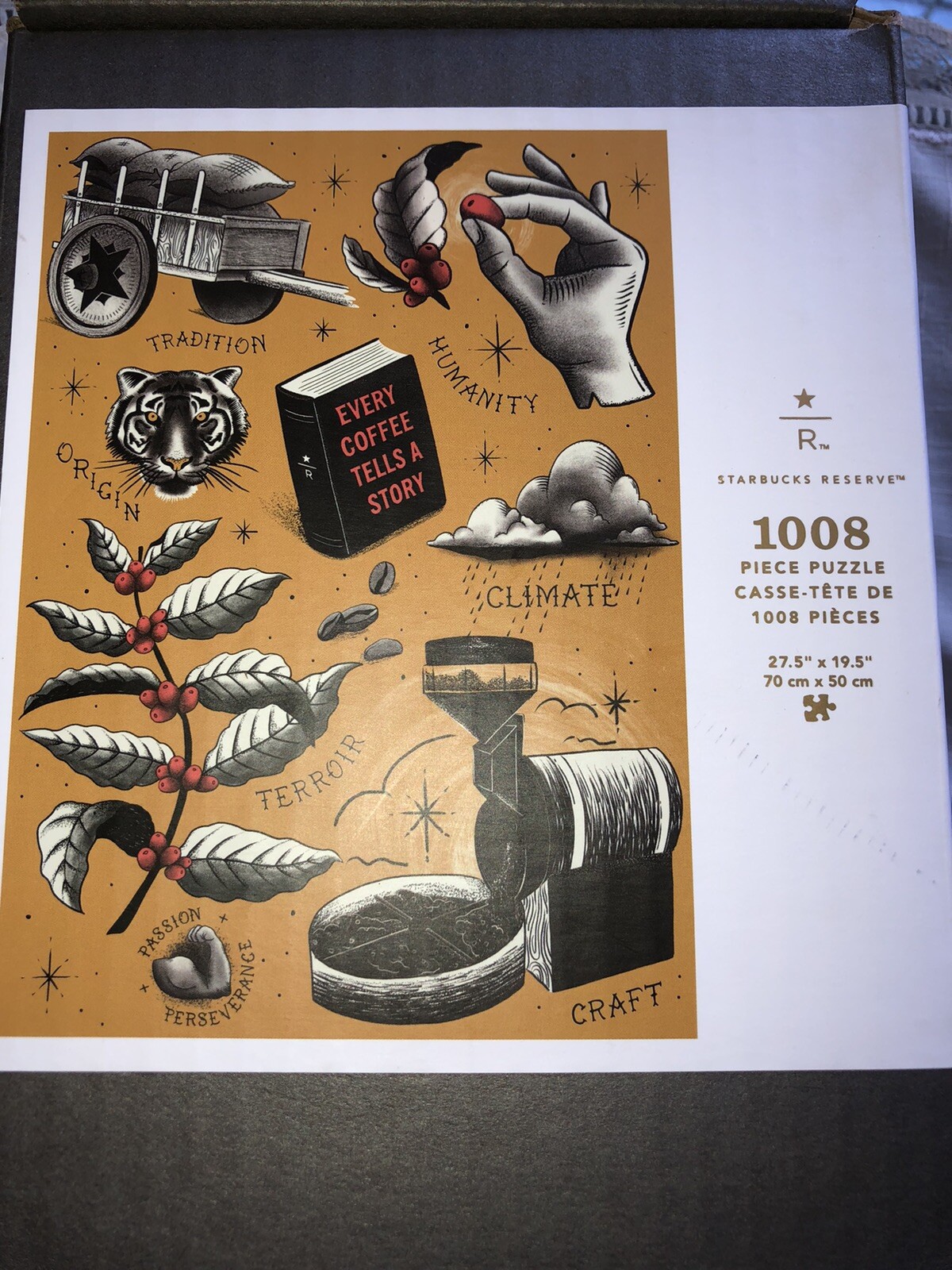 Starbucks Reserve Coffee Journey 1008 piece Jigsaw puzzle eBay