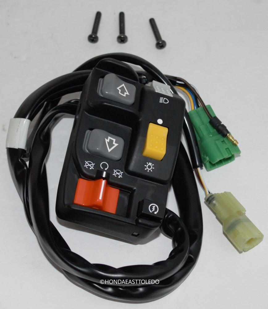 Left Handlebar Switch Start Stop Headlight For Honda TRX450ES - Foto 8