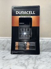 DURACELL Rechargeable Value Charger SET w/6 AA  2 AAA NiMH Batteries    NEW