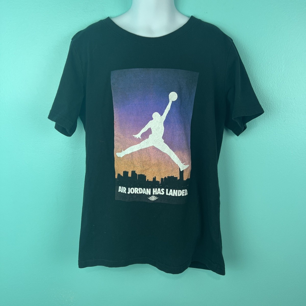 Nike Jordan Boys Size M Short-Sleeve Brand Graphic Tee Air Jordan