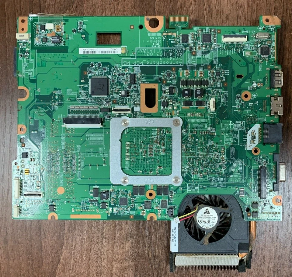 Genuine/OEM Compaq Presario CQ60 Laptop Motherboard - Image 2 of 2