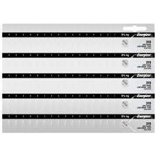 Energizer 315 SR716SW Silver Oxide Watch Battery 100 Pack