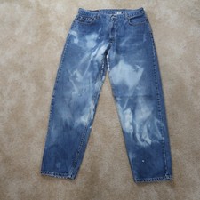 Vintage Levi's 560 Loose Fit Straight Leg Jeans Women 16 Baggy Distressed