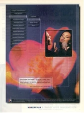 KAL KOREAN AIRLINES Advertising 1 Page 1998 Original 4R