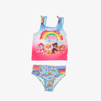 Paw Patrol Toddler Girl Tankini Swimsuit Multi Size 4T 4242