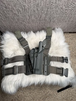 Blackhawk Serpa level 3 Drop Leg Holster Beretta 92 M9 9MM Foliage green