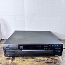 Kenwood CD-203 5 Disc CD Changer Player 1 Bit Dual D/A Convert NO Remote TESTED
