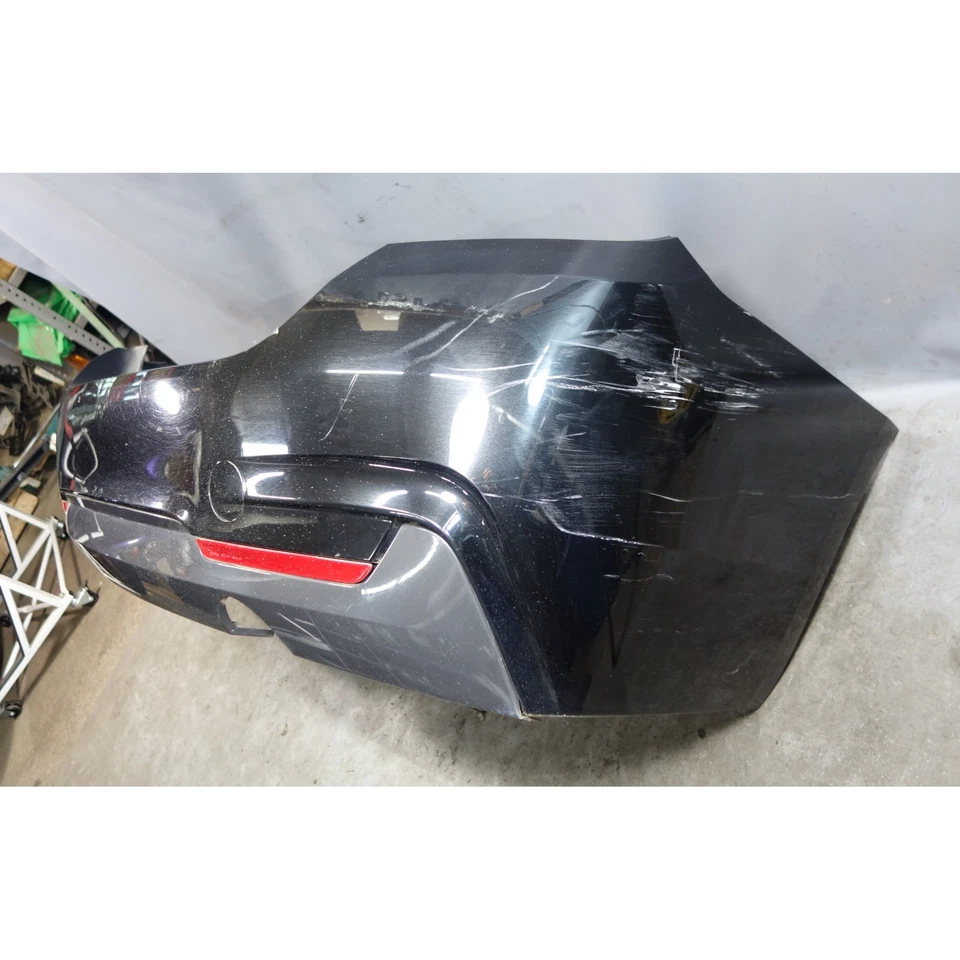 Panel de cubierta de parachoques trasero M Sport negro fabricante de equipos originales BMW F36 serie 4 Gran Coupé 14-20 Foto 2 de 4