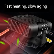 12V 150W Portable Electric Car Heater Heating Fan Defogger Defroster Demister