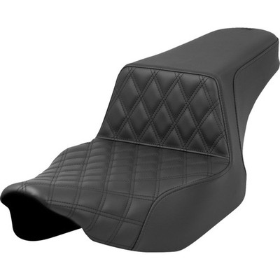 Saddlemen 823-07-172 Step-Up Front LS Sitz - Schwarze Nähte Schwarz