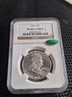 1962 Proof Franklin Half Dollar 50c NGC PF68* Star Cameo CAC Sticker Nice Coin