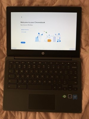 HP Chromebook 11 G6 EE 11.6'' 16GB N3350 ChromeOs Dark Gray GOOD CONDITION