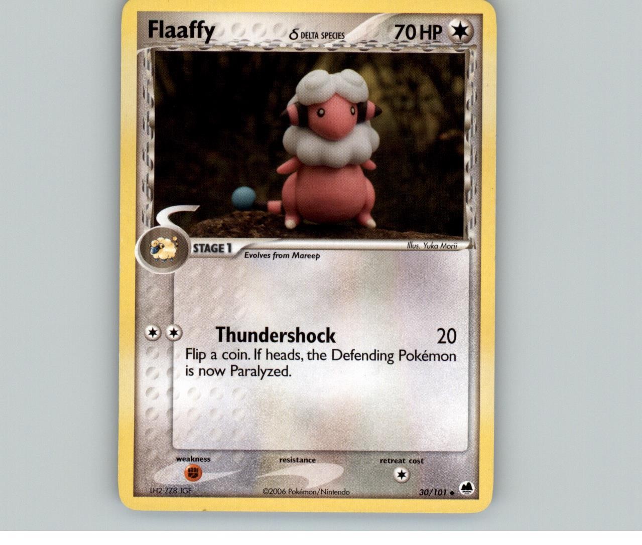 Flaaffy (Delta Species) Uncommon Dragon Frontiers 30/101 LP