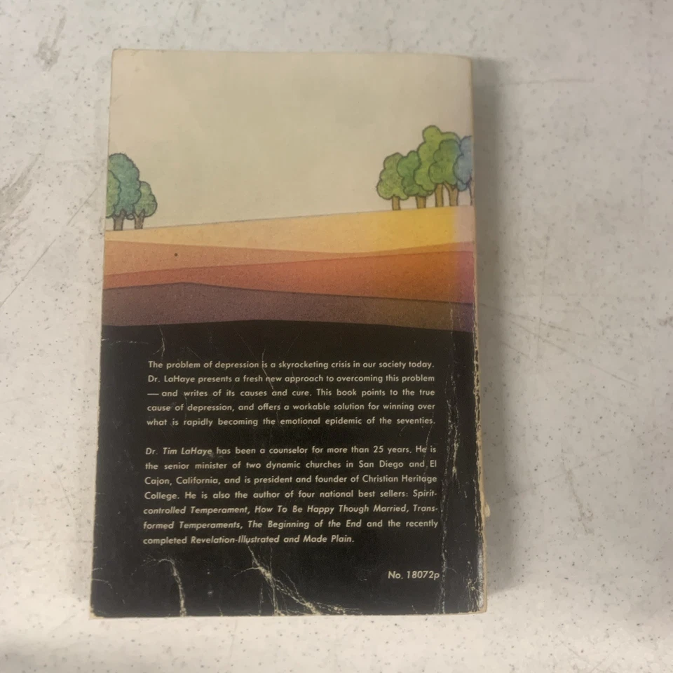 How To Win Over Depression by Tim LaHaye (1974, Signed, Paperback) - Image 3 of 3