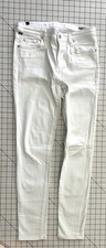 Citizens of Humanity Jeans Rocket High Rise Skinny White 28 Made in USA