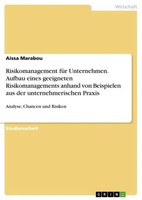 Aissa Marabou | Risikomanagement FüR Unternehmen. Aufbau Eines Geeigneten...
