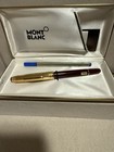 Montblanc, Solitaire Rollerball, Gold Pl, Pin Strip 23K, RED, NOS,Germany 🇩🇪 — photo 4