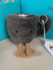 Jellycat Amuseables Coffee Cup Plush Small Stuffed Toy Collectible Cute Gift NWT