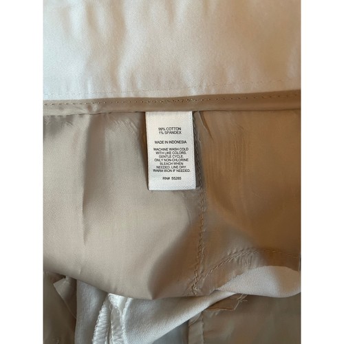 Express White Cuffed Shorts Womens Size 8 Career Casual - Picture 4 of 4