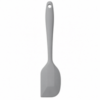 Teigschaber Silikon 20,5 Cm – HitzebestäNdig, Bpa-Frei, Teigspachtel Grau