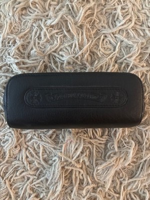 Chrome Hearts Leather Glasses Case Authentic