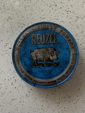 Reuzel Blue Pomade Strong Hold 4 oz| MENS Styling Product| 4oz | NEW