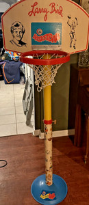 Vintage Larry Bird Basketball Hoop by Ohio Art, part of the Lil Sport Basketball