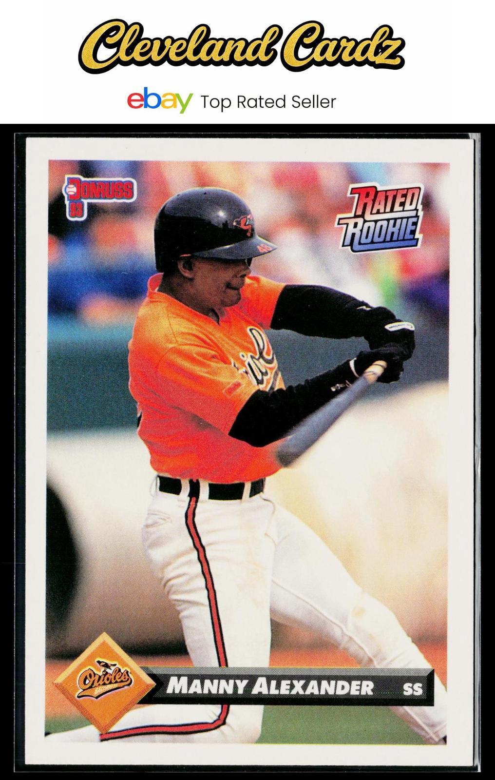 1993 Donruss #11 Manny Alexander