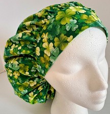 St. Patrick s Day Print Size Large Medical Bouffant Scrub Cap Surgery Hat
