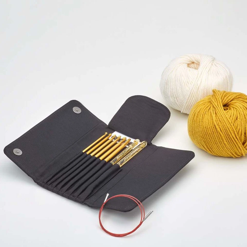 addi Click Häkelnadel Set Hook Etui 3,50–8,00 mm austauschbare Nadeln - Bild 4 von 4