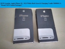 OEM Apple IPhone 3G 3GS -MB484G/A 30 Pin Dock Charging Base Stand Cradle NEW