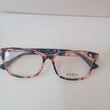 GUESS GU2949-N Pink Tortoise Plastic Full Rim Eyeglasses Frames 54mm 14mm