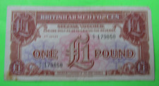 UK / GREAT BRITAIN, 1 POUND, British Armed Forces, ND(1956)